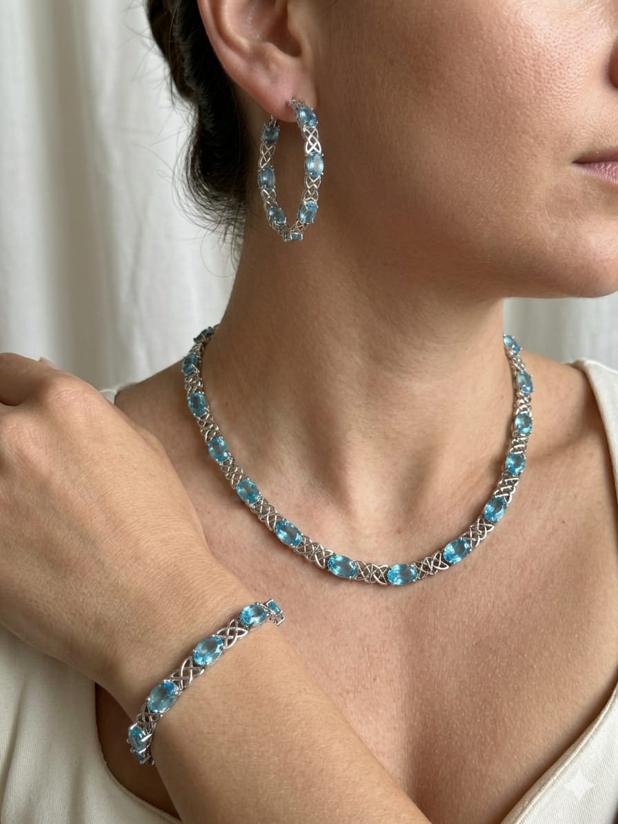 Conjunto Agua Marinha - Imagem 4